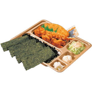 のり・カラ弁当