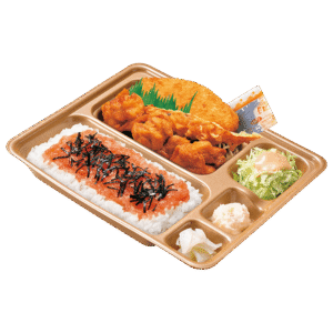 カラ・めんたい弁当