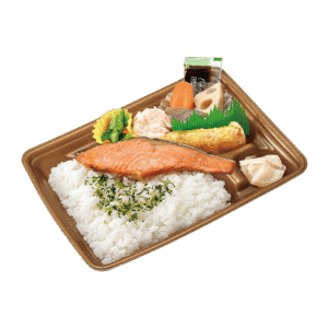 シャケ弁当
