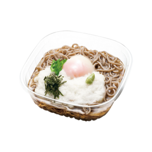 とろろ半熟たまごのせそば